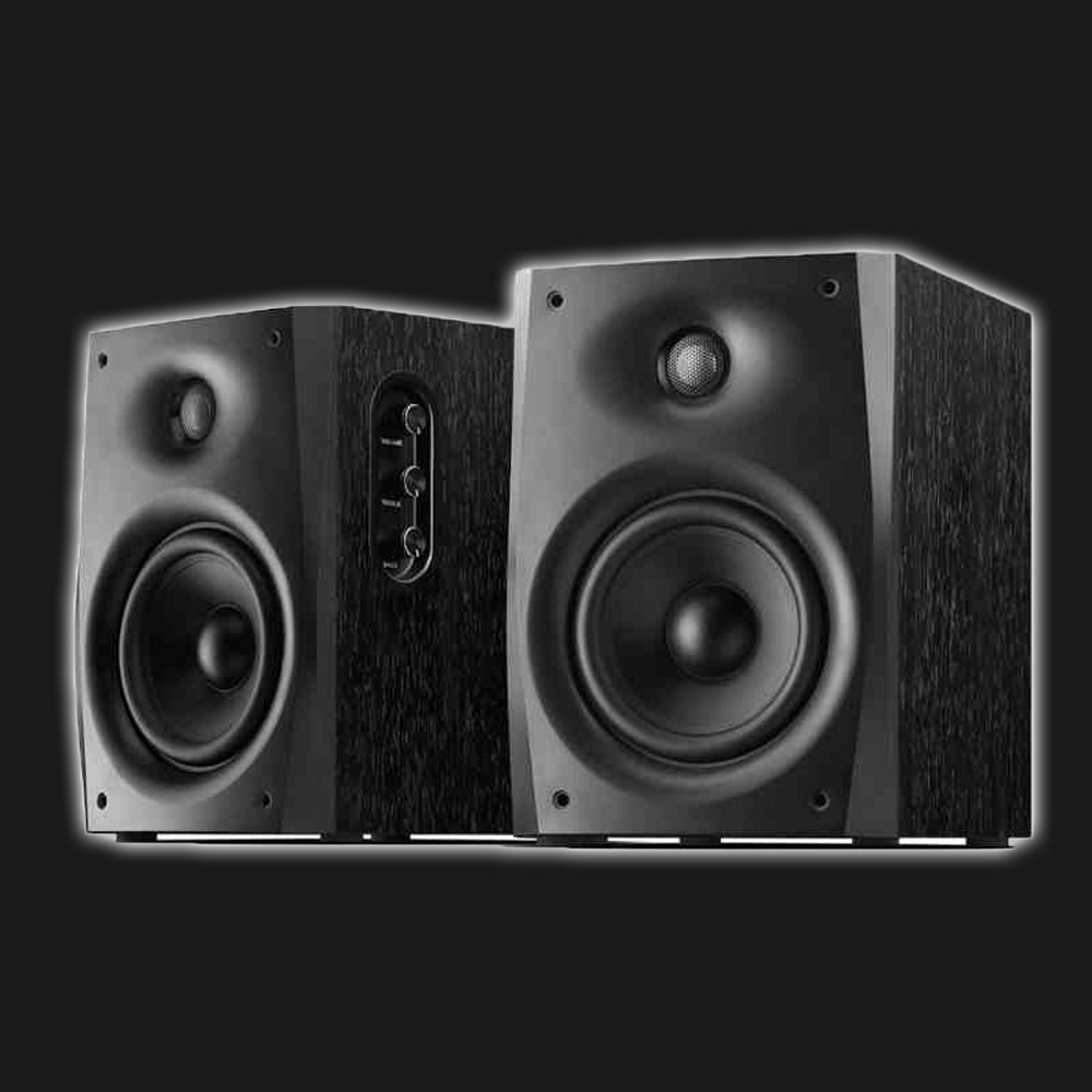 5Cgo 14338348437 惠威 D1080-IV 臺式電腦2.0音響多媒體 hi-fi 木質有源書架音箱 PY08700