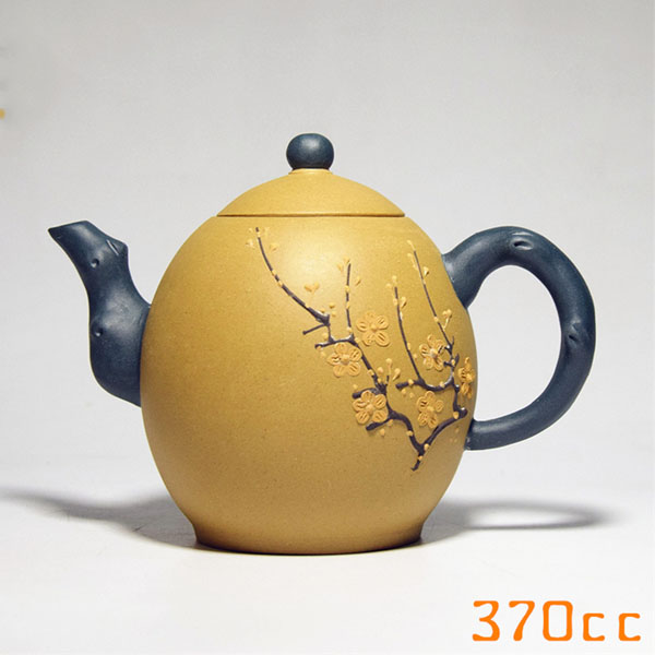 5Cgo 521188664720 宜興原礦全手工茶壺茶杯紫砂壺泡茶功夫茶雙色花貨梅花一粒珠龍蛋紫砂壺茶壺  HJT96000