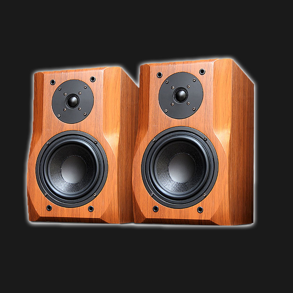 5Cgo 7519487779 奧斯堡 F30 6寸半書架音箱 hi-fi 發燒 2.0無源木質前置音響 PY85300