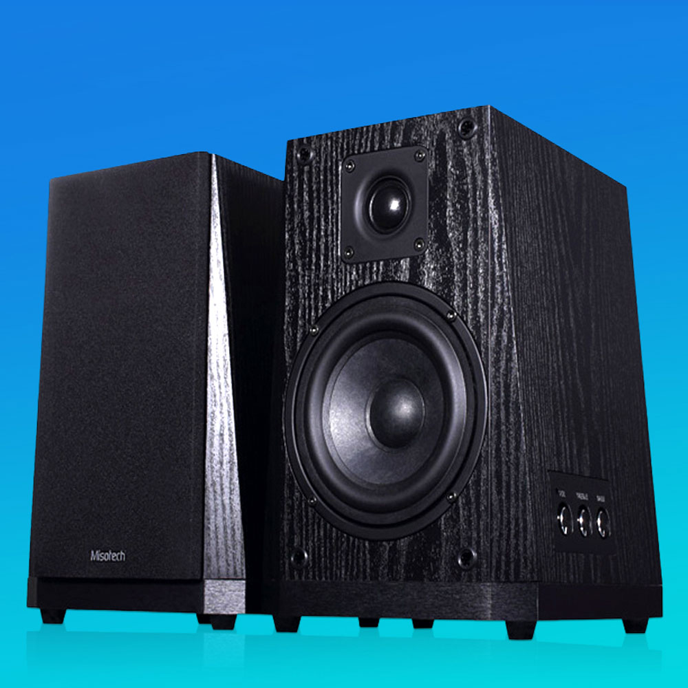 5Cgo 554911269028 misotech HT-520BTII 2.0 有源 Hi-Fi 藍牙音響家用臺式電腦發燒音箱 PY99700