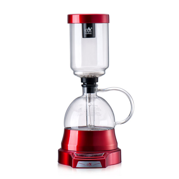 5Cgo 528762290090 帝國咖啡壺 電動虹吸壺家用虹吸式咖啡機 套裝手動耐熱玻璃煮咖啡機-110V電 XMJ84200