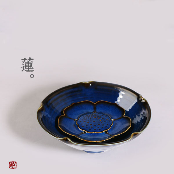 5Cgo 528103731668 窯變茶承茶壺茶杯泡茶茶海茶玩藍兔毫壺承乾泡盤乾泡台養壺墊陶瓷茶墊茶具茶道配件 HJT55100