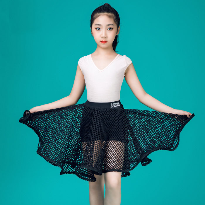 5Cgo 569205512353 新款夏季皇朝拉丁舞服裝拉丁舞練功服女兒童小女孩夏裝比賽服練功服表演服新款套裝 HJT15200