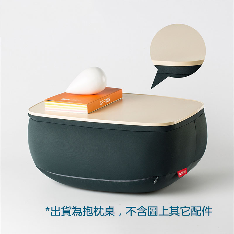 5Cgo 552407170115 韓國進口JOODESIGN 靠枕抱枕小桌子 懶人書桌筆記本電腦床上用創意迷你書桌可拆洗 XMJ02200