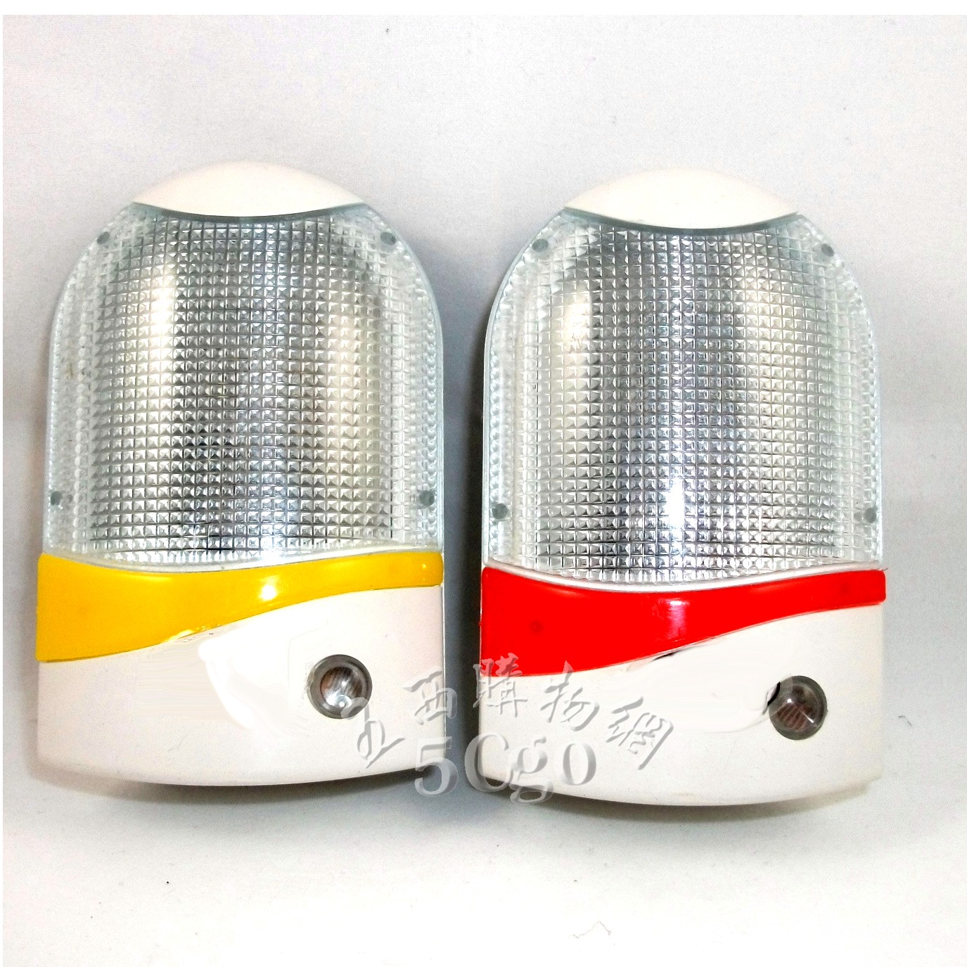 5Cgo LED 光控感應 小夜燈 四顆LED燈 白光「十個」  AGL030000