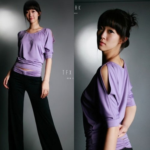 5Cgo 7397619456 女瑜伽服套裝秋冬特價正品瑜珈韓版寬松愈加大碼舞衣 印度韻律服飾 MIK93000