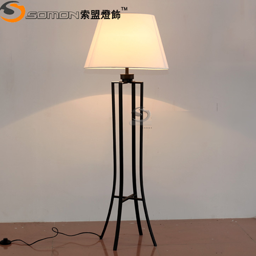 5cgo 37411689398    新中式落地燈 美式新古典歐式現代簡約台燈酒店大堂客房書房地燈  SHM66600