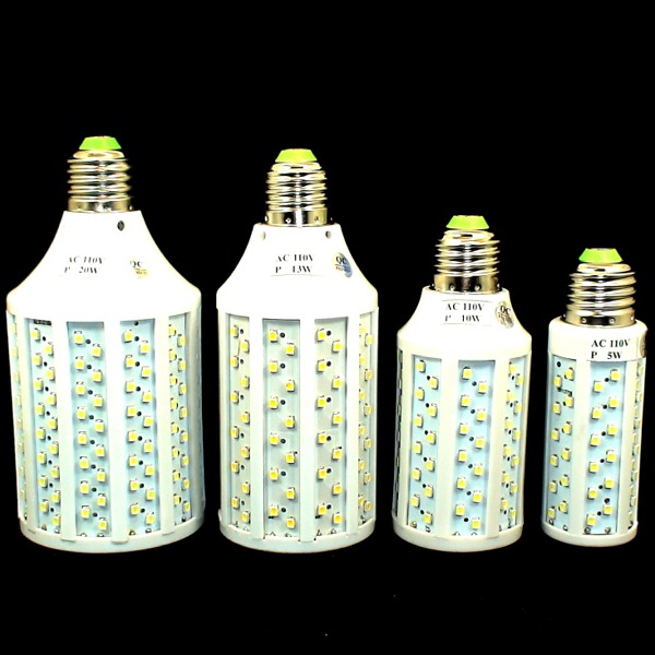 5Cgo E26 LED 超亮超省電燈泡 (珠燈) 20W 13W 10W 5W 黃光 / 白光