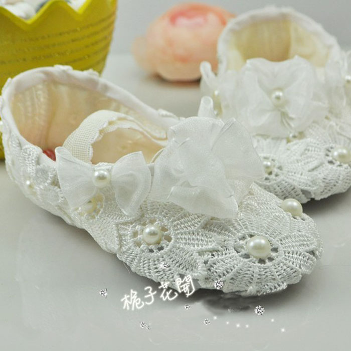 5Cgo 20131327114 水晶鞋蕾絲柔紗珍珠舞鞋兒童芭蕾舞鞋拉丁舞鞋爵士舞鞋 ZXJ86000