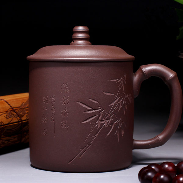 5Cgo 37564813980 宜興紫砂杯 茶壺 原礦手工杯清影搖風茶具杯子  CJS08400